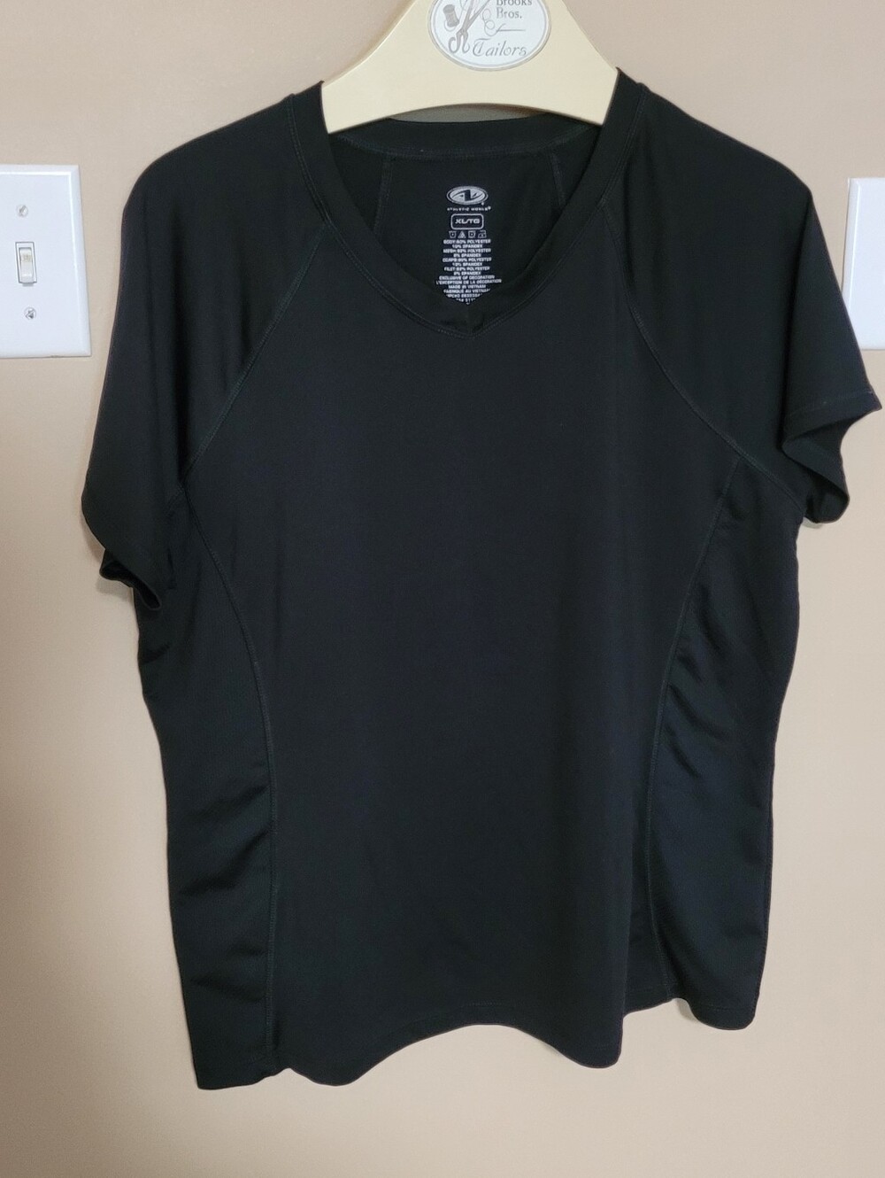 💚10 for $10💚 Bundle and save Black Short-Sleeve V-Neck Active Tee